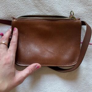 Madewell Tan Leather Fannypack